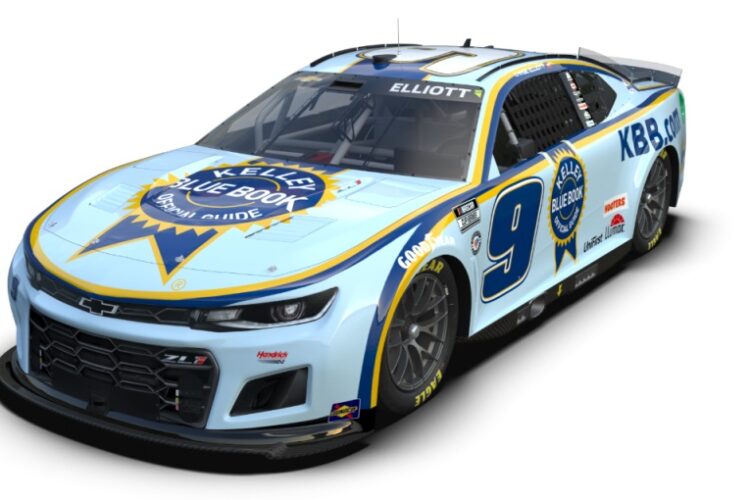 NASCAR: Kelley Blue Book returns as sponsor of Chase Elliott