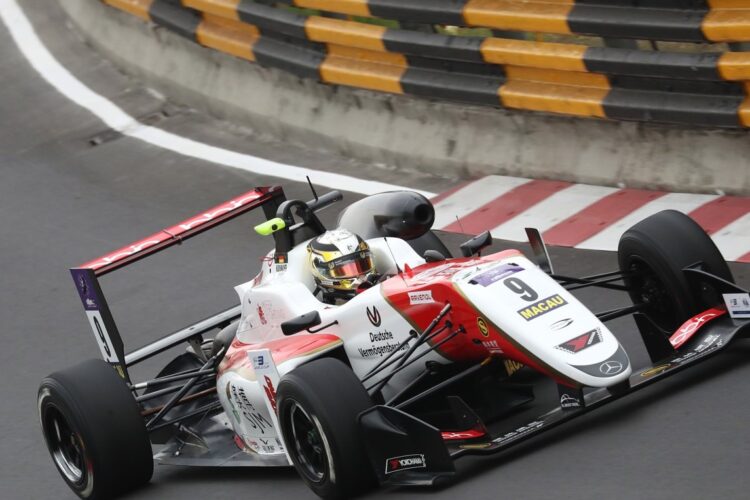 Schumacher tops practice, but Ticktum takes provisional pole