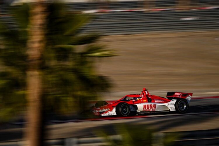 IndyCar: Eriksson Fastest in Friday Morning Session at Thermal Club