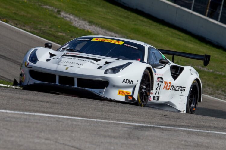 Ferrari’s Mancinelli Steals Pirelli World Challenge GT Pole