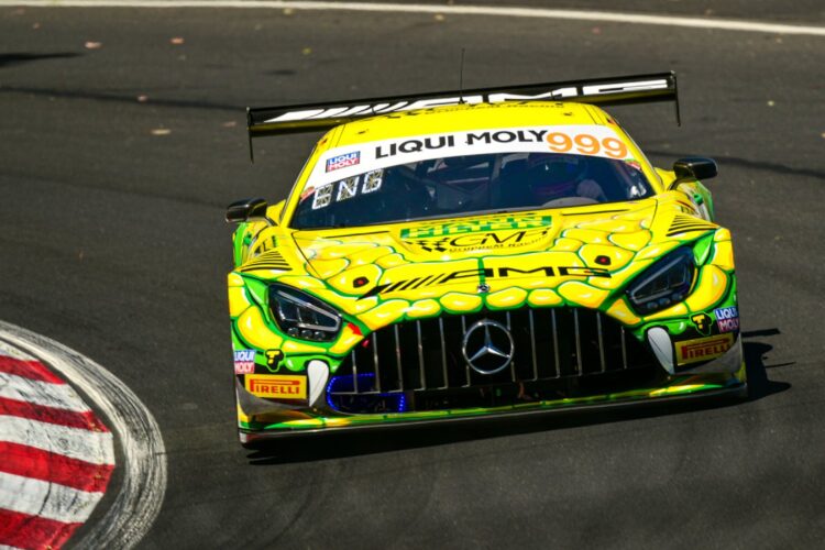 Bathurst 12H: Mercedes driver Engel claims pole with record lap