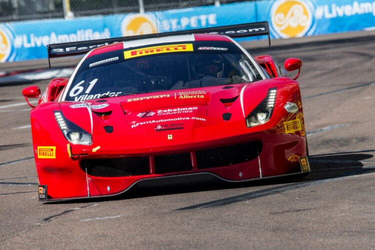 Ferrari’s Toni Vilander Blisters PWC GT Qualifying Track Record