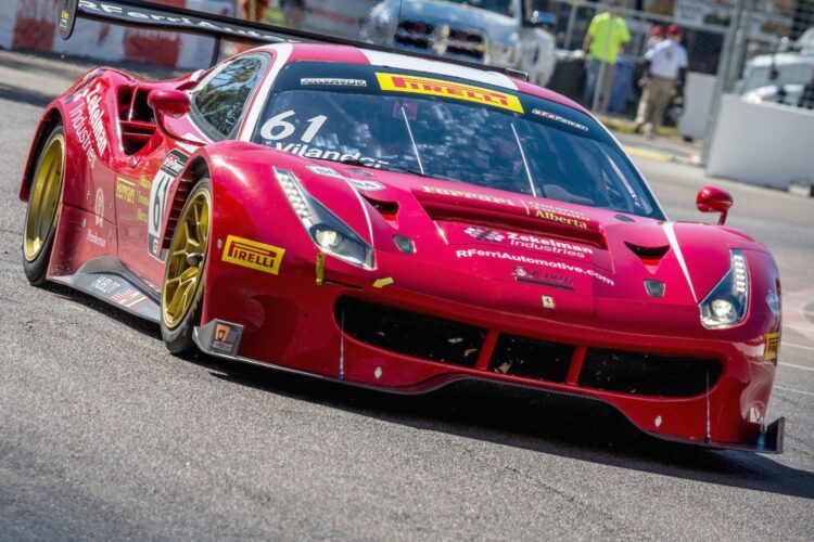 Vilander Paces Pirelli World Challenge GT Practice