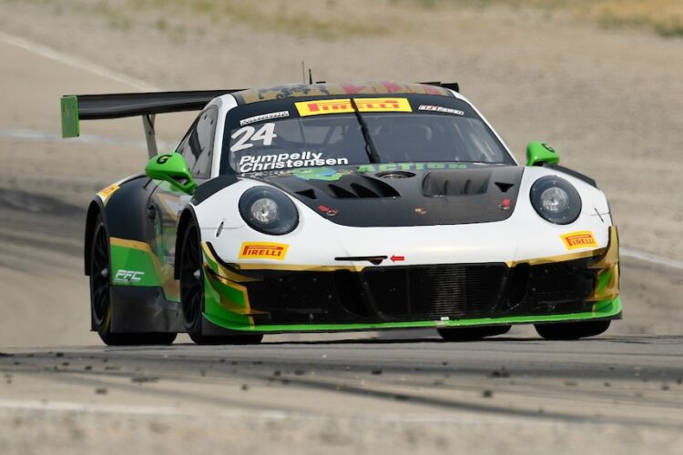 Le Mans Winner Christensen Leads GT SprintX Practice