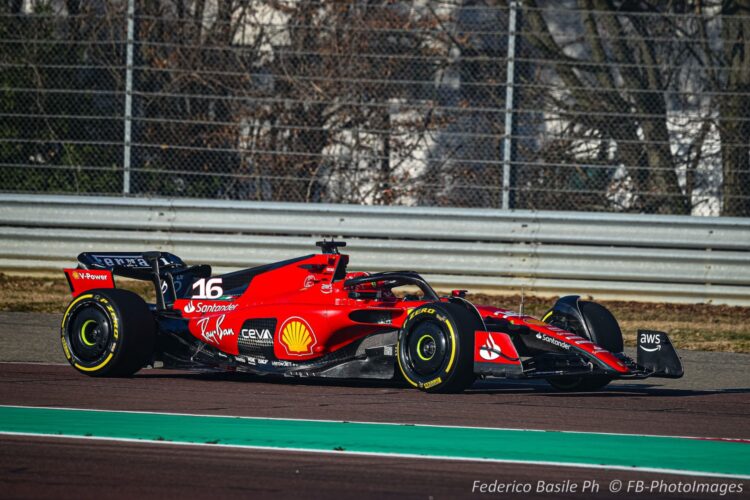 F1: Ferrari SF-23 Shakedown Day 2 – Exclusive Photos