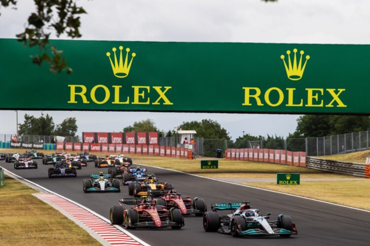 F1: Formula 1 and Rolex extend partnership