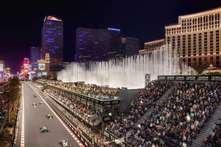 F1: Bellagio Fountain Club Unveiled For Formula 1 Las Vegas Grand Prix