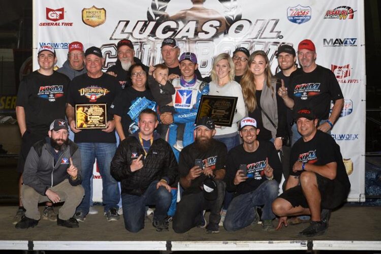 Kyle Larson Opens 32nd Lucas Oil Chili Bowl Nationals With Victory
