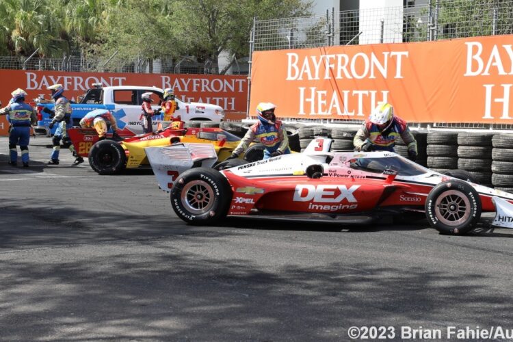 IndyCar: McLaughlin admits he made a mistake that wrecked Grosjean