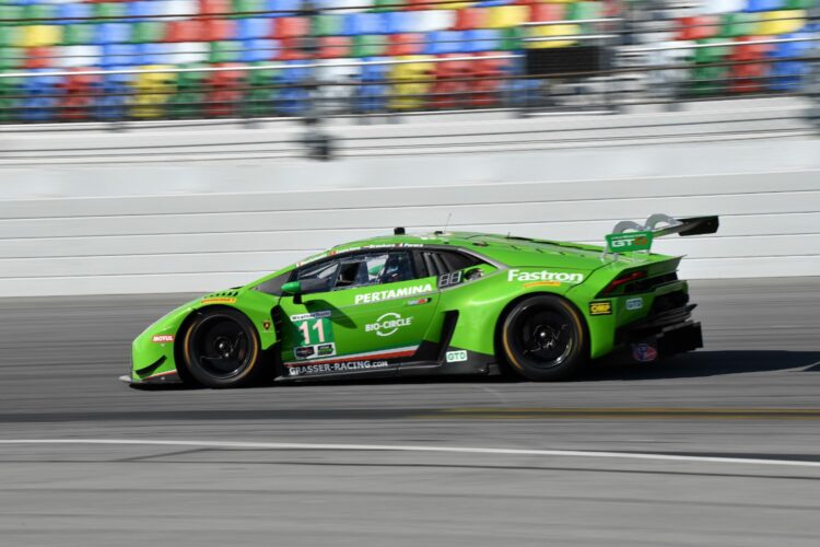 Lamborghini wins GTD class in Daytona 24 hours