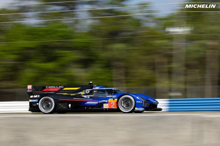 WEC: Cadillac nips the Toyotas in test session 2 at Sebring