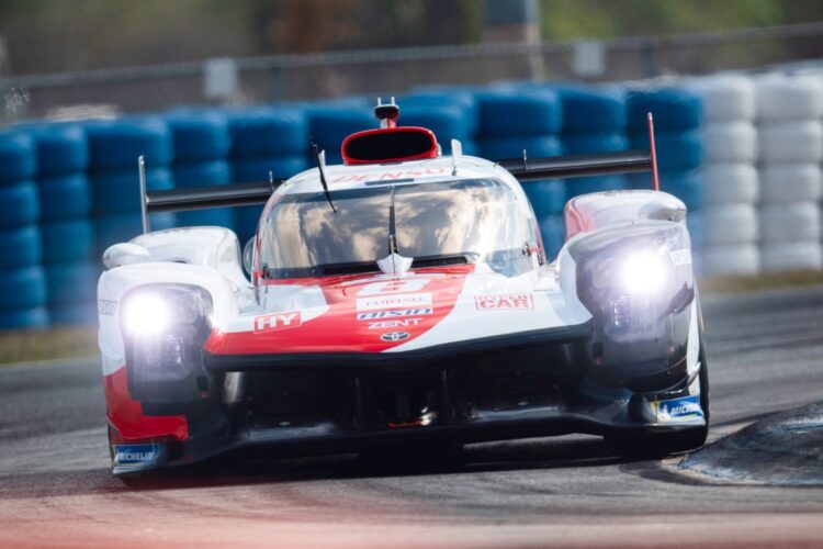 WEC: Toyotas wrap up Prologue test atop Session 4 at Sebring