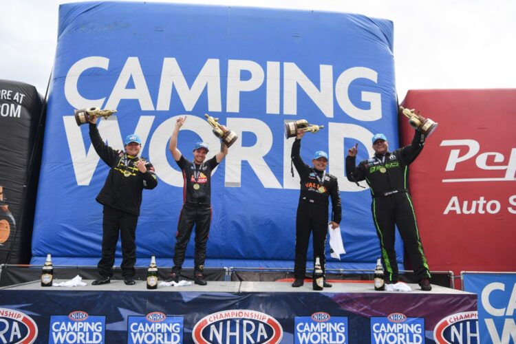 NHRA: Salinas, Hagan, Coughlin, and Herrera win at Gatornationals