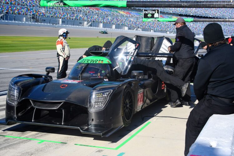 Nissan happy with Daytona test