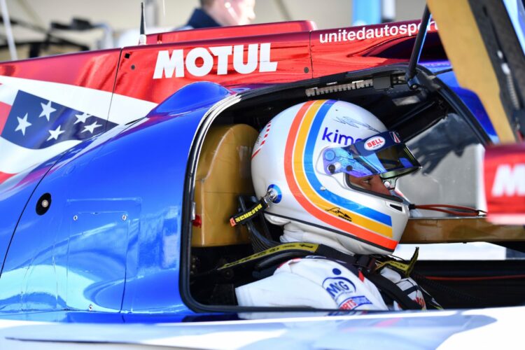 Alonso says United Autosports needs more speed for Daytona 24 Hours