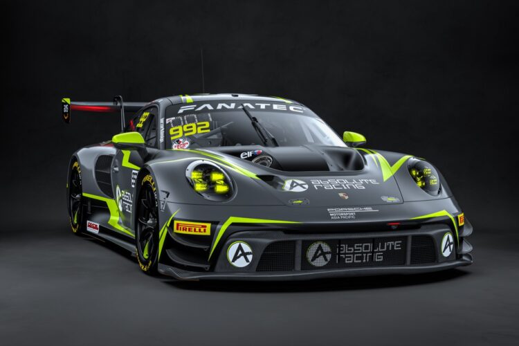 GT World Challenge: Absolute Racing Confirms Two New Porsche 911 GT3 R’s for Asia