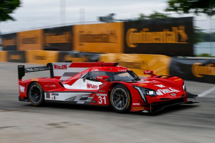 Whelen Engineering Cadillac Wins Detroit