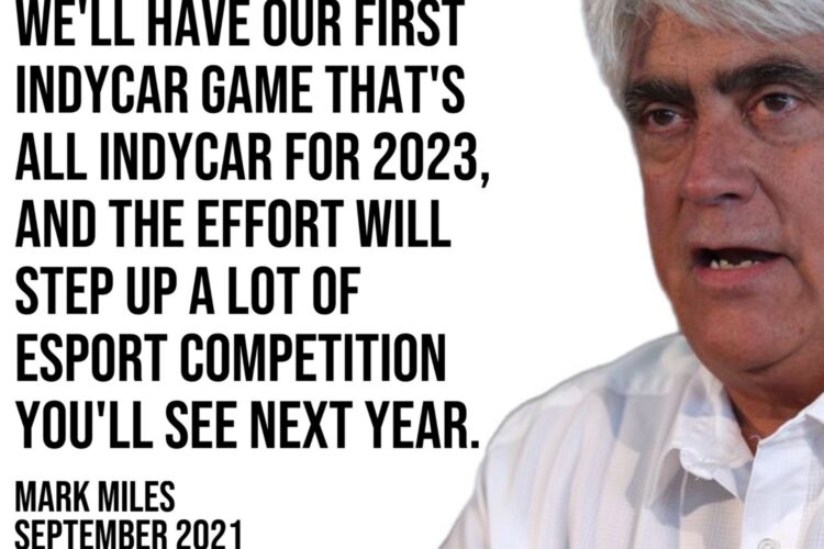 IndyCar News: Agreement with game producer terminated  (7th Update)