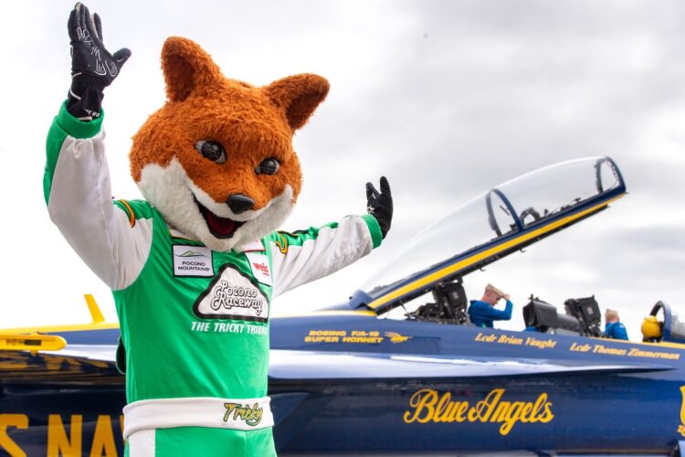 Track News: Blue Angels, F-22 Raptor to thrill at Pocono Raceway