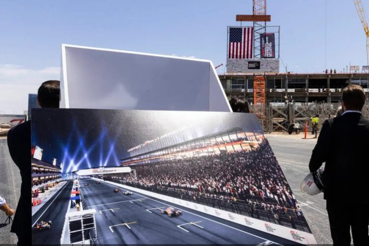 F1: Las Vegas Paddock building construction update