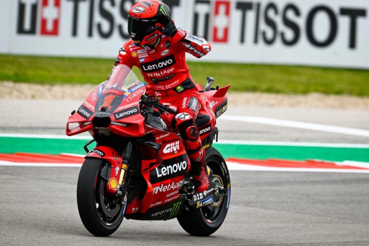 MotoGP: Ducati power wins another pole – Bagnaia tops COTA