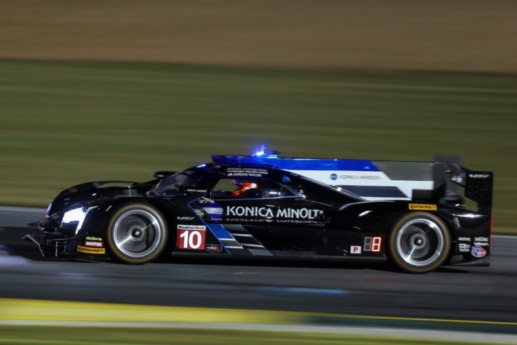 Van Der Zande, Taylor and Hunter-Reay with Petit LeMans