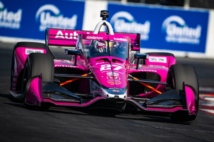 IndyCar: Kirkwood holds off Grosjean for Andretti team 1-2 in Long Beach