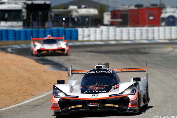 12 Hours of Sebring morning warm-up times