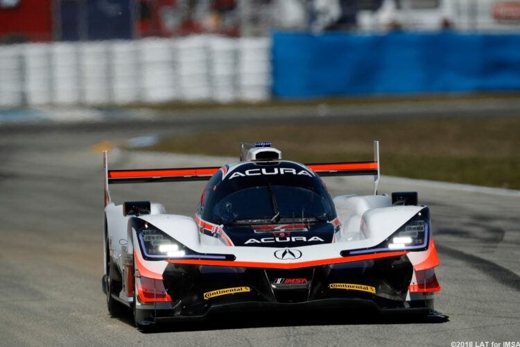 Penske Acura tops both Sebring practice sessions