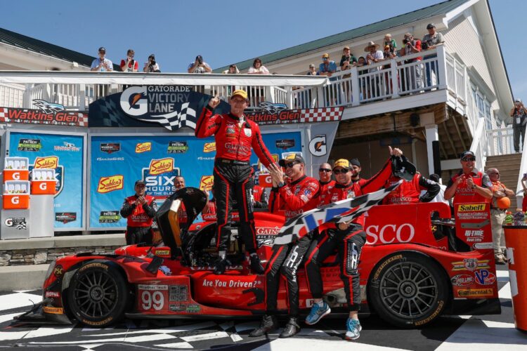 The Red Dragon wins at The Glen