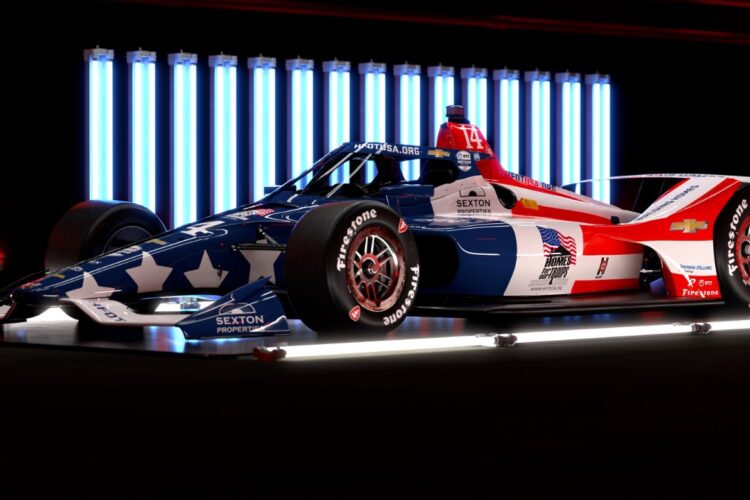 IndyCar: Ferrucci to run Homes for Troops livery at Indy