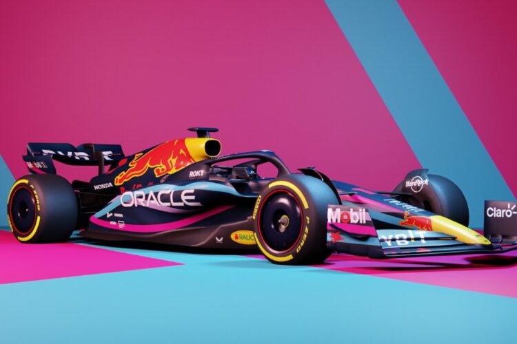 F1: Red Bull unveils special livery for Miami GP