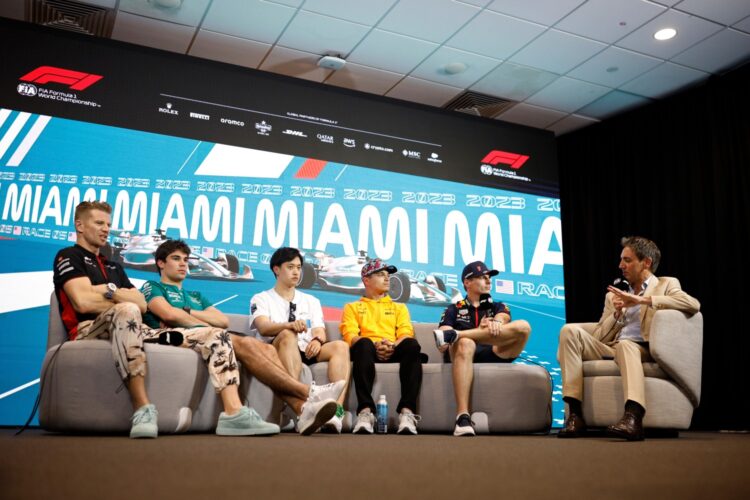 F1: Miami GP Thursday Driver Q&A