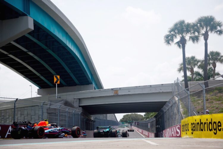 F1: Drivers struggled for grip on still green Miami asphalt
