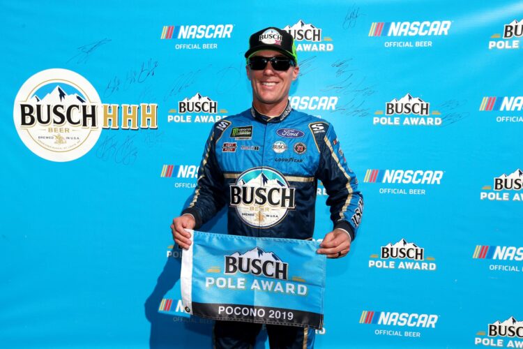 Kevin Harvick Wins His Fourth Pole of the Season