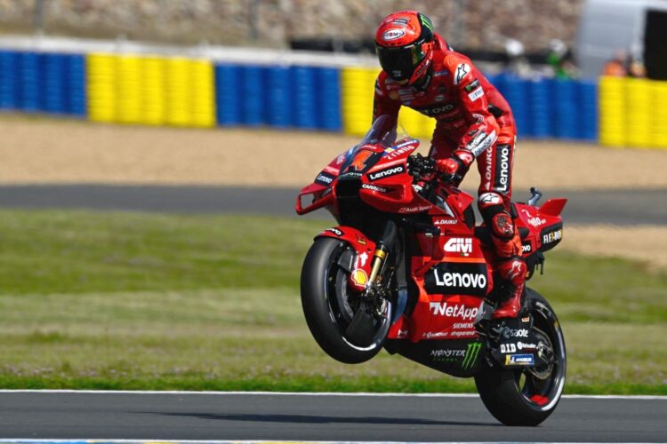 MotoGP: Bagnaia nips Marquez for pole at Le Mans