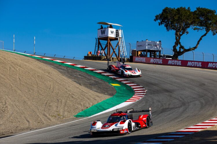 IMSA: Penske Porsches sweep front row at Laguna Seca