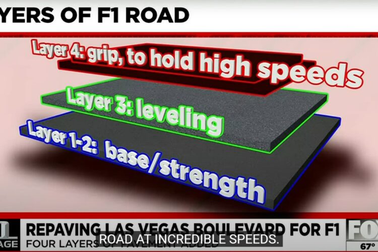 Video: F1Las Vegas GP Paving Update