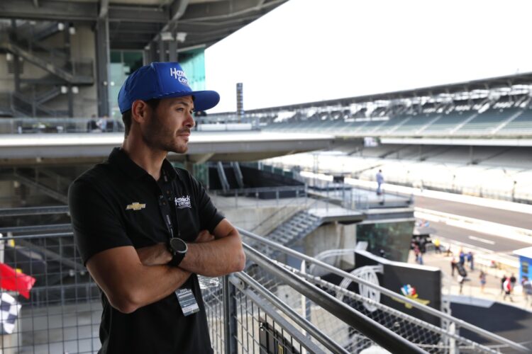 IndyCar: Larson excited, but nervous for Indy 500 start