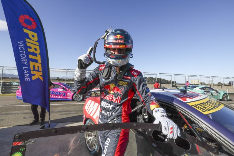 Supercars: Feeney claims Race 11 win, van Gisbergen crashes out