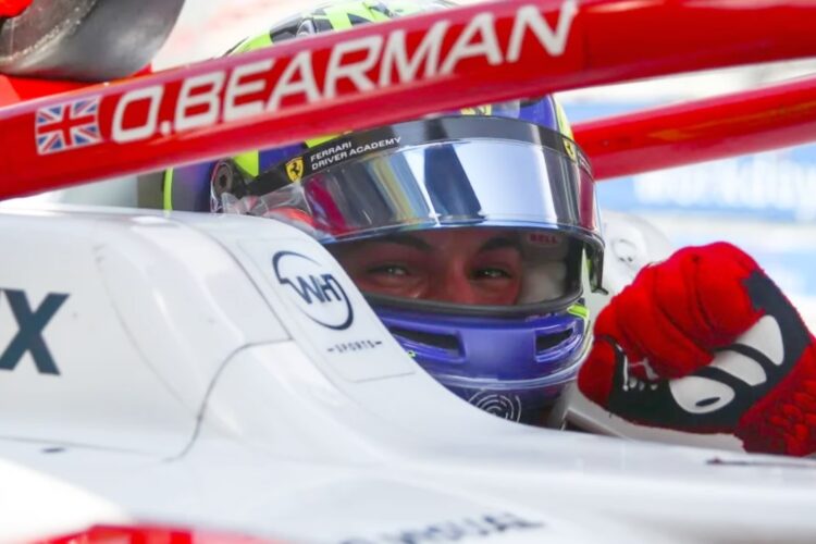 F2: Bearman snares pole in Barcelona