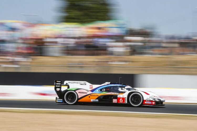 WEC: Porsche tops night practice at Le Mans