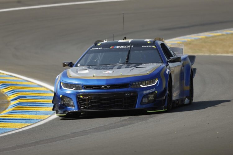 NASCAR: Garage 56 car passes first on-track test at Le Mans