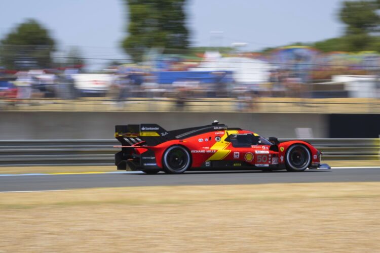 WEC: Ferrari sweeps Le Mans practice 3 ahead of pole quals