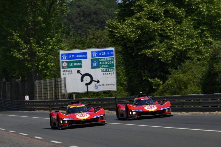 WEC: Ferraris 1-2 in first qualifying at Le Mans