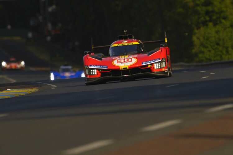 WEC: Ferrari locks out front row at Le Mans