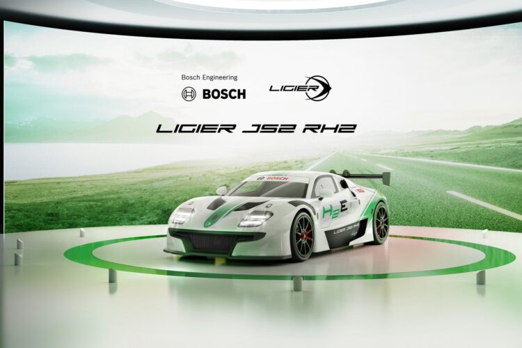 WEC: Bosch and Ligier build high-performance hydrogen vehicle