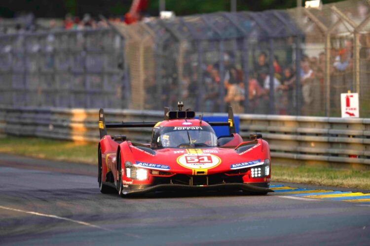 Le Mans Finish: Ferrari triumphs over Toyota