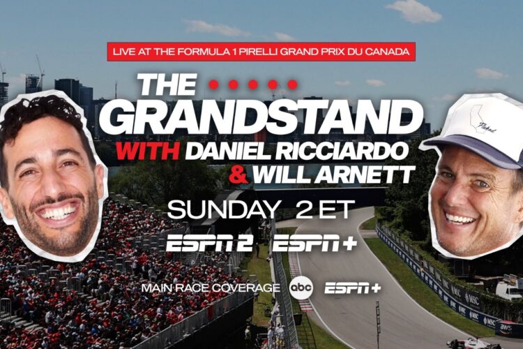 F1: ESPN’s Alternate Race Telecast Begins Sunday from Canadian GP