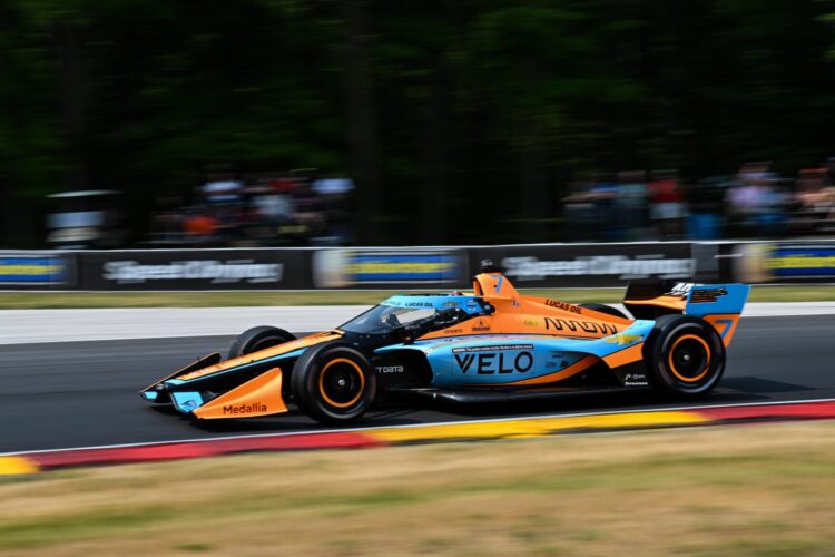 IndyCar: Rossi tops Practice 2 crashfest at Road America